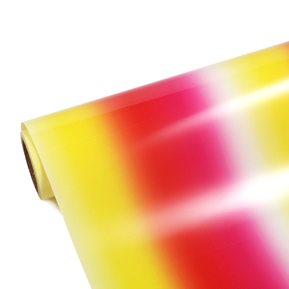 Clearance YOHOME Rainbow Stripe Pattern Heat Transfer Vinyl Bundle